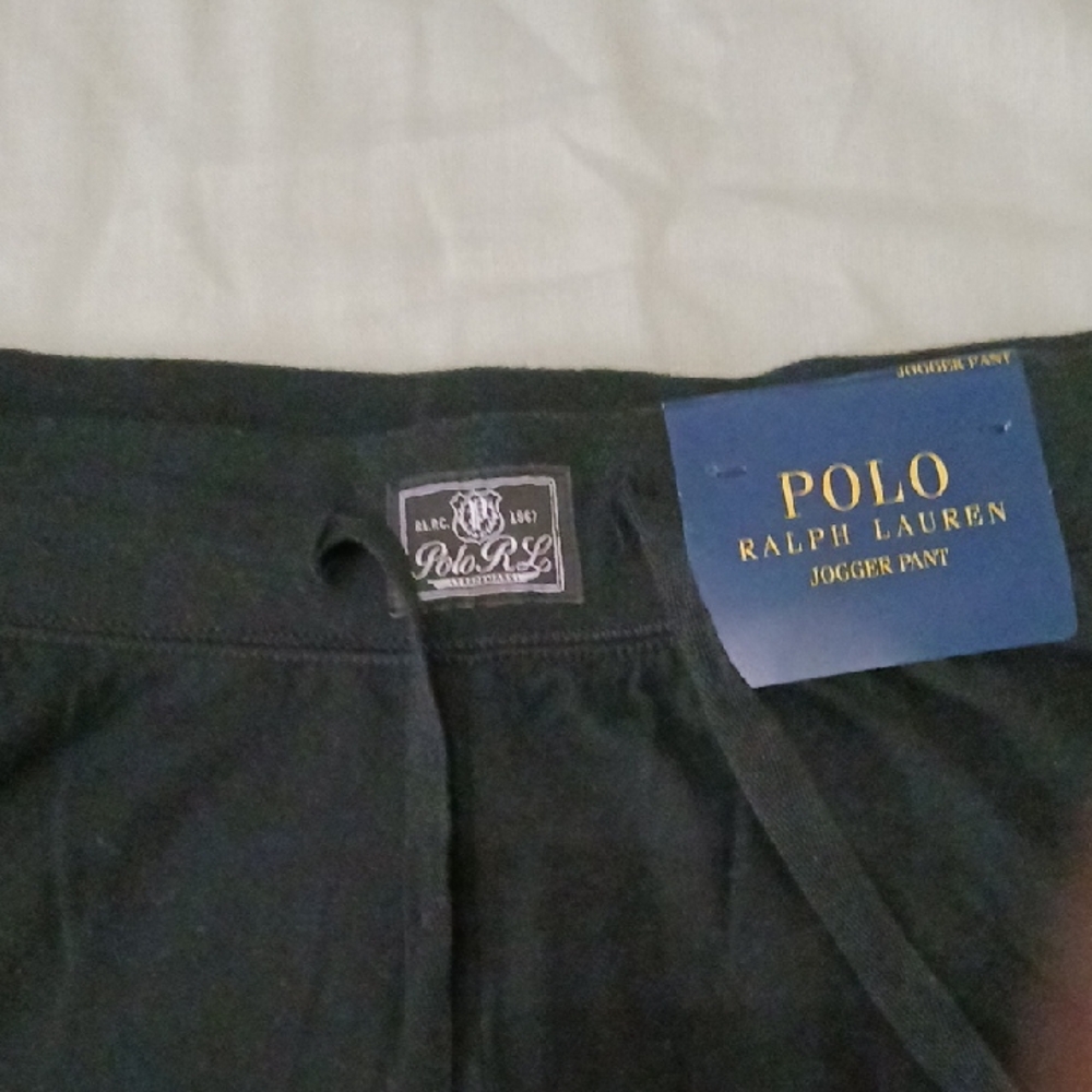 Polo Ralph Lauren Black Jogger Pants